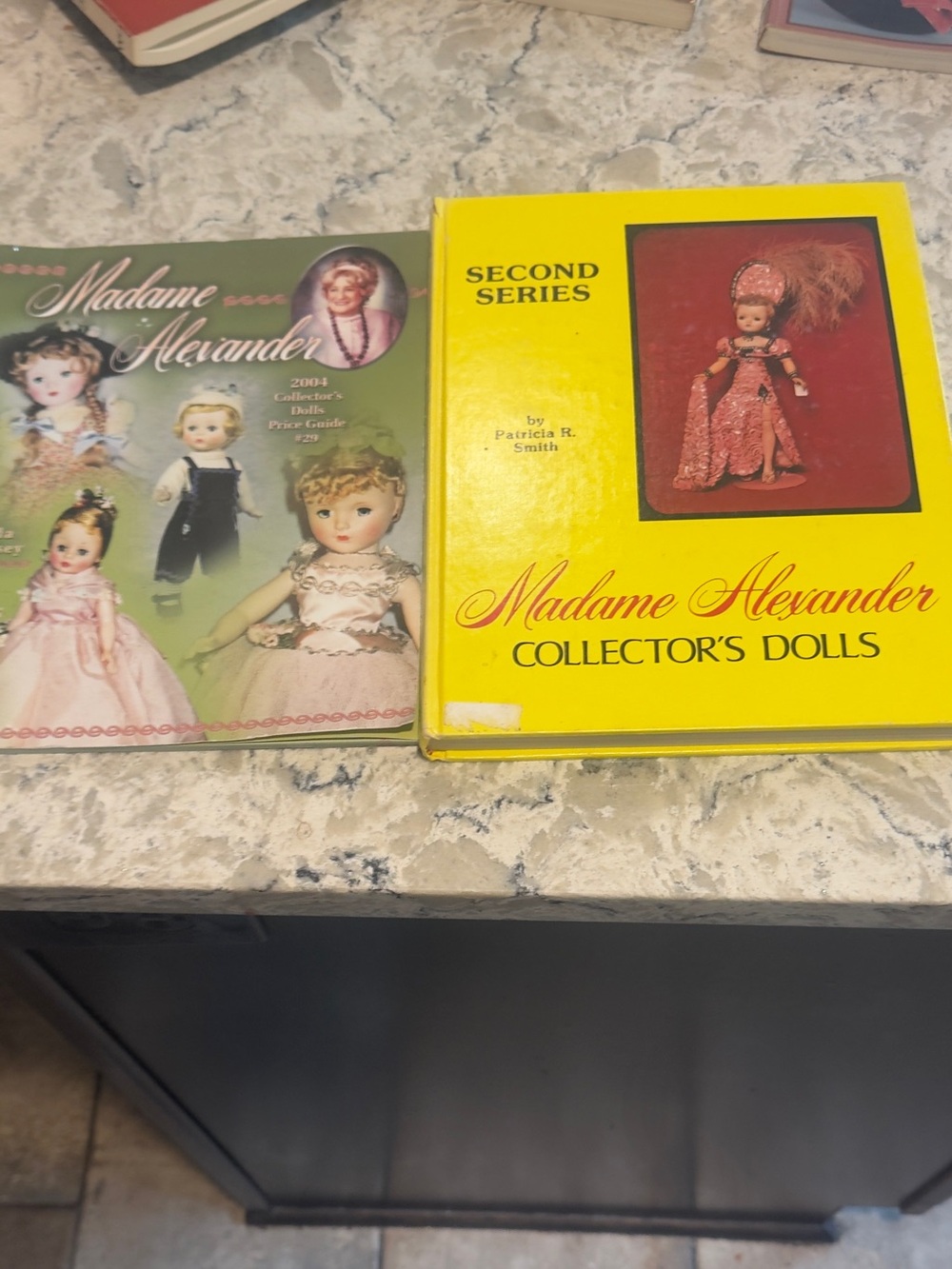 Madame Alexander Bright Yellow Collector's Dolls Book